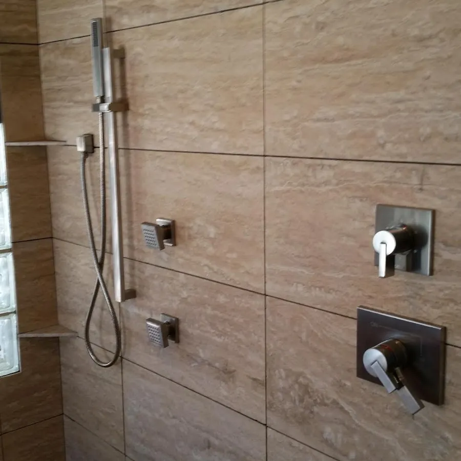 Shower fixture installation for Water Heater Installation in Greenville